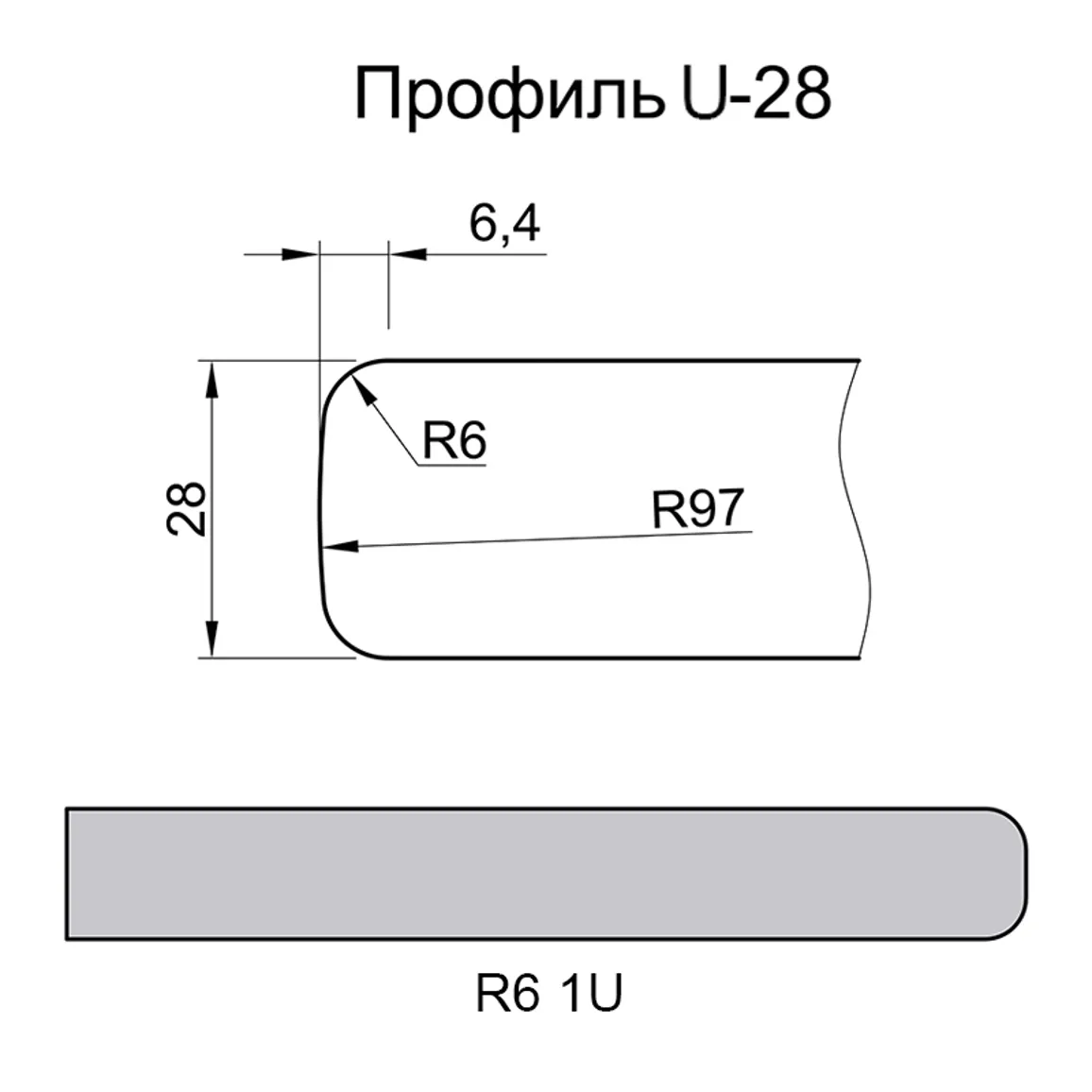 Мітлош бежевий  Стільниця Luxeform 3050х600х28мм 2