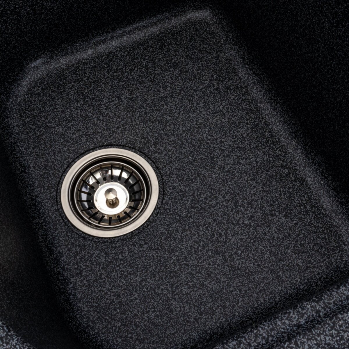 Гранітна мийка для кухні Platinum 7950 Equatoria матовий Графіт 6