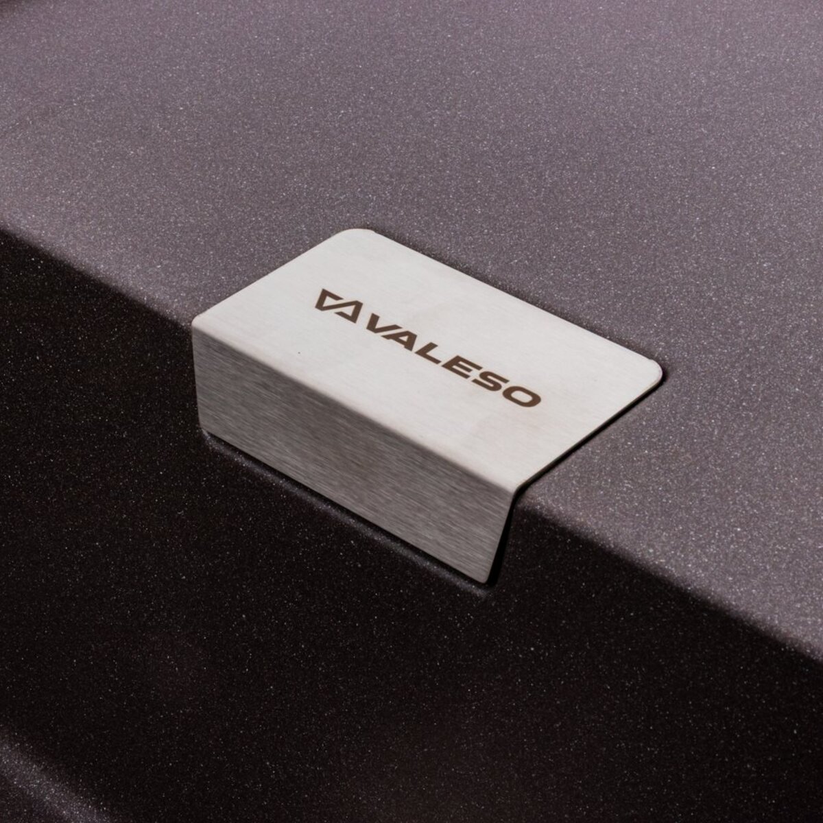 Гранітна мийка для кухні VALESO DIAMOND 8650 матова Гренадін 6