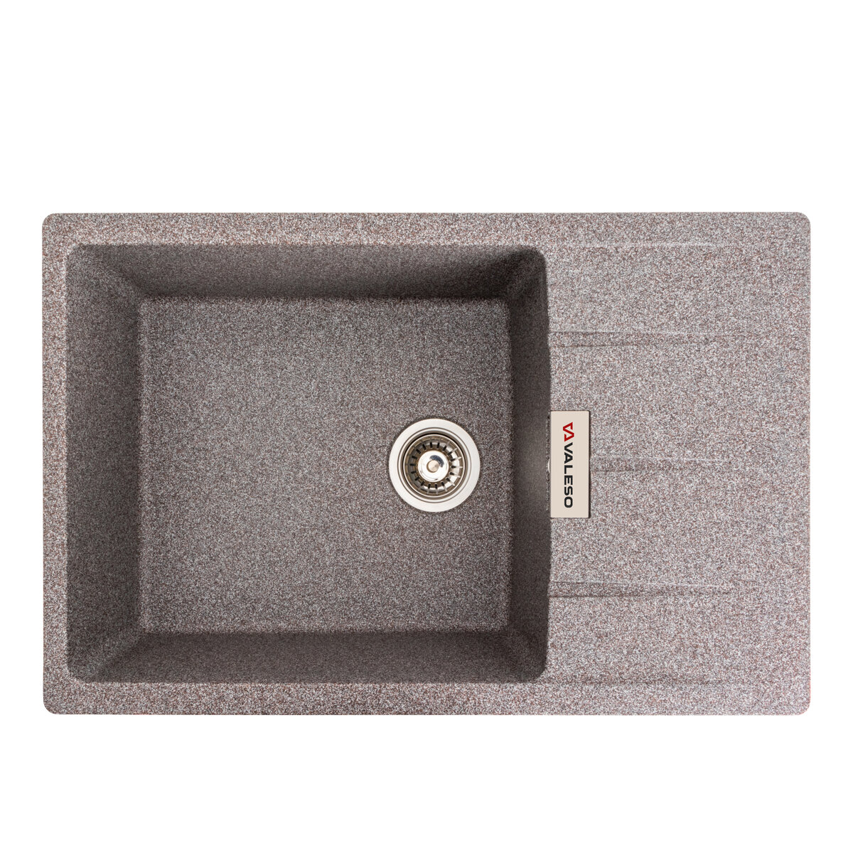 Гранітна мийка для кухні VALESO ROMA 7850 матова Мікс