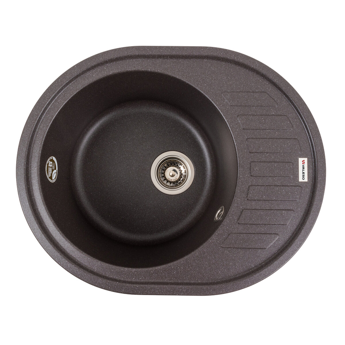 Гранітна мийка для кухні VALESO SOUL 6250 матова Гренадін